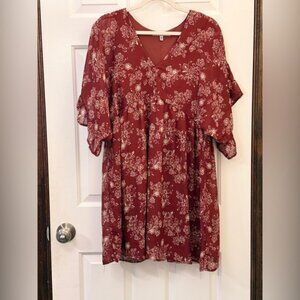 Bailey Blue Polka Dot Tag Dress